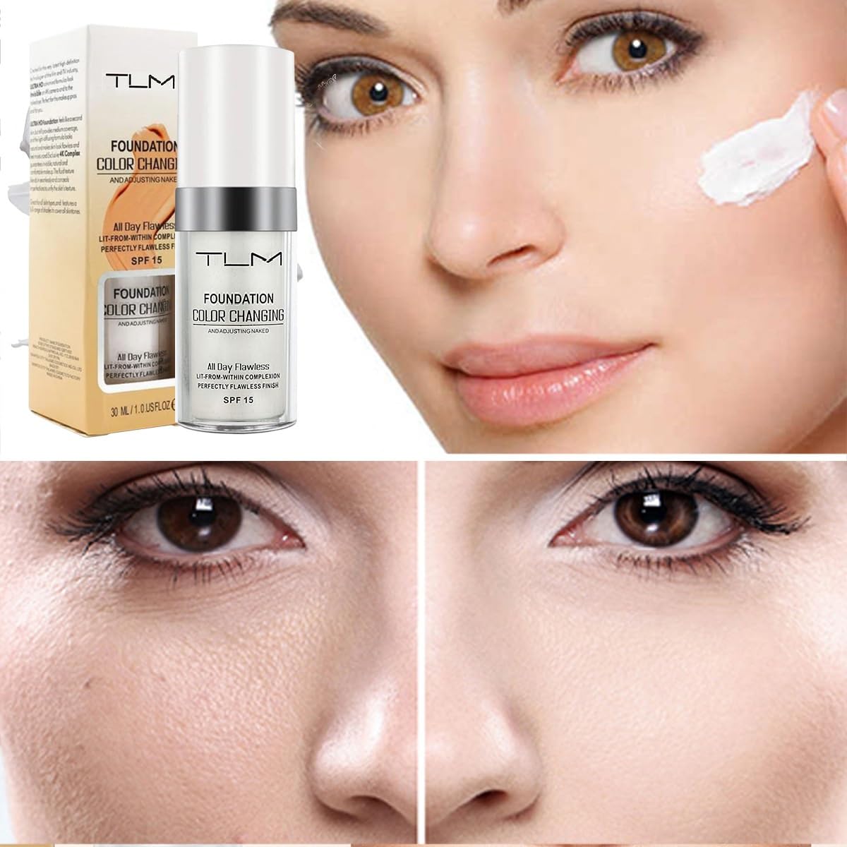 Base de Maquillaje Inteligente que se Ajusta a tu Tono de Piel