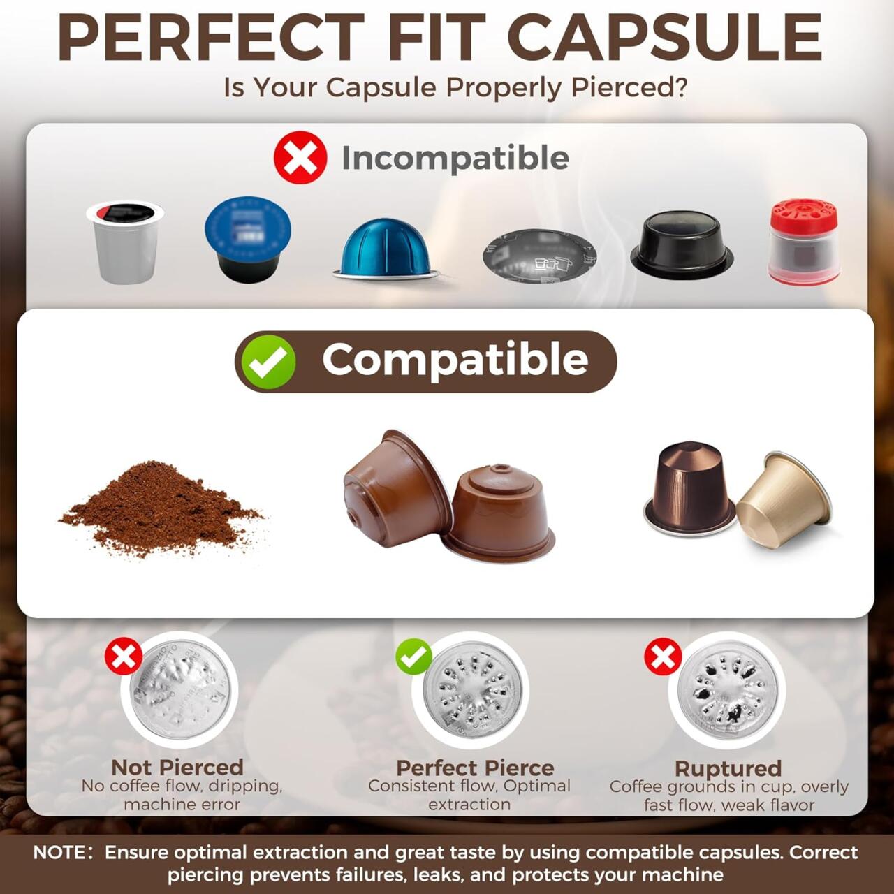 Cafetera Portátil 3 en 1 – Espresso Profesional  Recargable y Compatible con Cápsulas